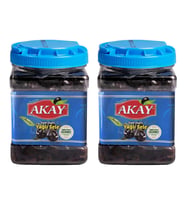 Akay Zeytin Jumbo Yaglı Sele 1 Kg 230-260 Kal x 2 Adet