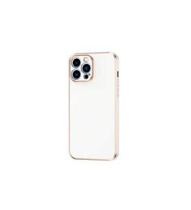 Apple iPhone 12 Pro Max Uyumlu Kılıf Zore Bark Kapak (Beyaz)