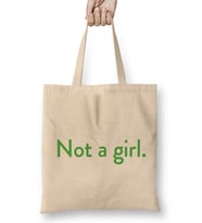 Not A Girl Janet The Good Place Bez Çanta Uzun Saplı