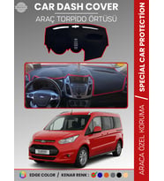 FORD TORNEO CONNECT (2013-2020) Torpido Örtüsü Torpido Koruma Çatlamayı Engeller Tam Uyum