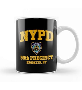 99th Precinct Brooklyn Ny Kupa Bardak Porselen