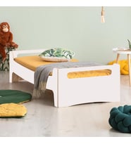Flora Montessori Yatak Mdf Çocuk ve Bebek Karyola (Beyaz)