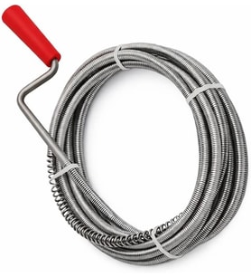 Metre Manuel Gider Açma Teli, Lavabo Ve Banyo İçin Uzun Spiral Gider Açıcı, Paslanmaz Çelik Tıkanıklık Açma Aparatı, Lavabo Açma Spirali 3M, Manuel Gider Açma Aparatı