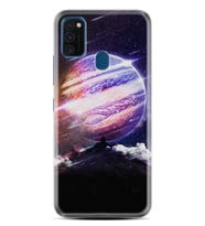 Samsung M21 M22 M23 M30 M31S M32 Kılıf Desenli Silikon Super Planet 1797