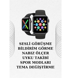 İkili Set Dev Kampanya Ucuz Kulaklık Ucuz Akıllı Saat Gürültü Önleyici Uzun Pil Ömrü