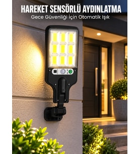 Dış Mekan Sensörlü Aydınlatma Modern Ve Kullanıcı Dostu Yeni Nesil