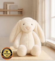 Uyku ve Oyun Arkadaşım Uzun Kulak Bunny Peluş Tavşan 65 cm