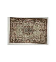Benzersiz Eskitme El Yapımı Halı 186x277 cm 10245
