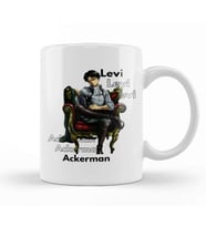 Levi Ackerman Attack on Titan 01 Kupa Bardak Porselen