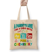 Parent s Love For Child With Autism Pure Chemistry Bez Çanta Uzun Saplı