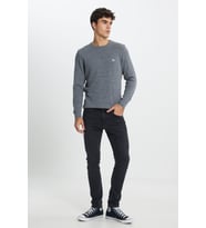 Lee Luke Slim Tapered Jean Pantolon Siyah Erkek Kot Pantolon L719IZHL