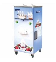 Öztiryakiler 8919.OEF40.AP Üç Kollu Dondurma Ve Donmuş Yoğurt Makinesi, Pompalı, Karıştırıcılı, 2x11 Lt