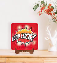 BK Gift Pop Art Tasarımlı Ahşap Standlı Puzzle Çerçeve-13