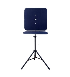 Raf Düzenekli Tripod Ayaklı Kare Dart Arkalık. Lacivert