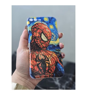 Iphone 7 Plus ve 8 Plus Uyumlu Baskılı Şeffaf Telefon Kılıfı