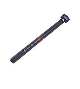 Skm Sele Borusu Mtb Kızaklı Siyah 40 Cm (27.2 Mm)