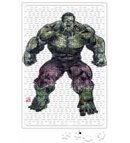 Hulk Mad Roar Marvel Superhero Power Bruce Puzzle 240 Parça