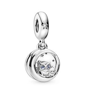 Nur Silver Baykuş Gümüş Charm NUR-BL00286