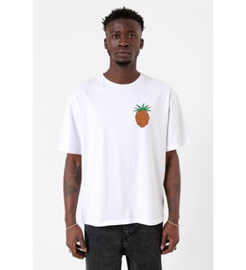 One Piece Anime Bara Bara Devil Fruit Beyaz Erkek Oversize Tshirt