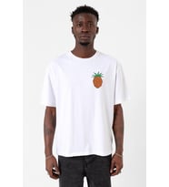 One Piece Anime Bara Bara Devil Fruit Beyaz Erkek Oversize Tshirt