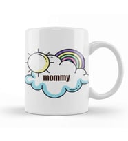 MOMMY DAY Rainbows Kupa Bardak Porselen