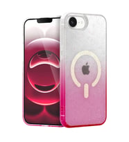 Durukar® iPhone 16E Pummel Shiny Magsafe Kapak - Pembe