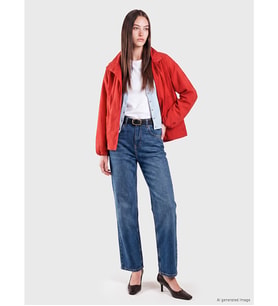 LCW Modest İndigo Straight Fit Kadın Jean Pantolon