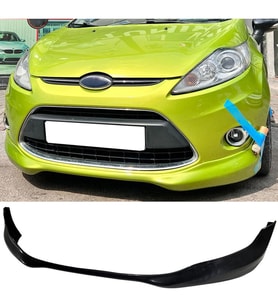 Ford Fiesta Ön Ek Karlık Plastik Mat Siyah 2009 2010 2011 2012 2013 Makyajsız Kasa karlık+bodykit+ek