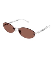 Gucci GG1922S 002 62 Kadın Güneş Gözlüğü (Kahverengi)