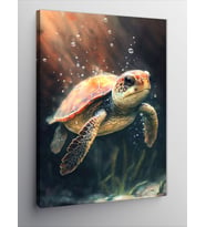 Kanvas Tablo Caretta Caretta