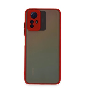 Note 12S Kılıf Montreal Kapak - Kırmızı