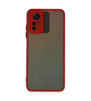 Note 12S Kılıf Montreal Kapak - Kırmızı