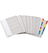 Bafix Seperatör 1-20 Rakamlı Karton A4