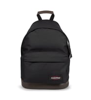 Eastpak Sırt Çantası Wyoming Altı Derili Black EK0008110081 (Siyah)