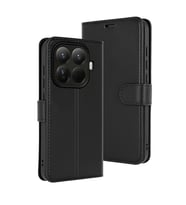 Xiaomi Mi 15T Pro Trend S Plus Kapaklı Kılıf - Siyah