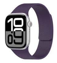 Apple Watch 10 42mm Uyumlu Zore KRD-136 Kabartma Desenli Silikon Kordon