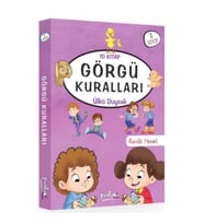 1. Sınıf Görgü Kuralları Serisi - 10 Kitaplık Set