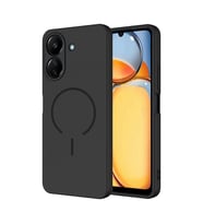 Xiaomi Redmi 13C Uyumlu Kılıf M-safe Şarj Özellikli Zore Meta Kapak