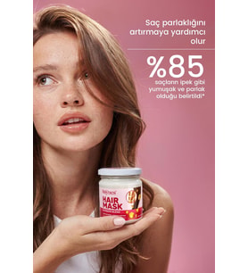 Kuru ve Yıpranmış Saç Bakım Maskesi 190ml - Derin Nemlendirici, Argan ve Avokado Özlü