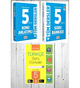 Editör 5.Sınıf VİP Tüm Dersler Konu Anlatımlı+Soru Bankası