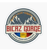 Bicaz Gorge Romania Sticker 19CM Etiket yapıştırma