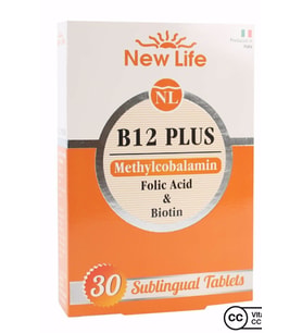 New Life B12 Plus 30 Dilaltı Tablet