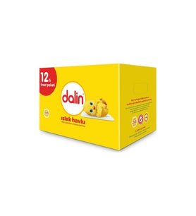 Dalin Islak Havlu Mendil 56 x 12 672 Yaprak
