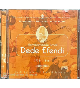(Plak Değildir CD dir) CD Hammamizade İsmail Dede Efendi 1778-1846 CD (Karışık)