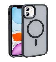 Apple iPhone 11 Kılıf M-safe Şarj Özellikli Mat Arka Yüzey Zore Sio Kapak