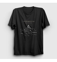 Presmono Unisex Siyah Gate Insomnium T-Shirt 151351tt