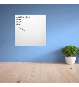 Ders Çalışma Yazı Tahtası Manyetik Mıknatıslı Duvar Stickerı (5343)