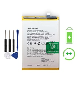 Realme C12 İle Uyumlu  Güclendirilmis İthal Pil Batarya BLP793