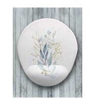 Flower Oval Bilek Destekli Mouse Pad