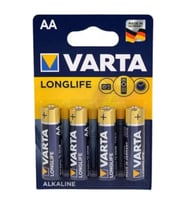 Alkalin Longlife Power AA Kalem Pil – 4’lü